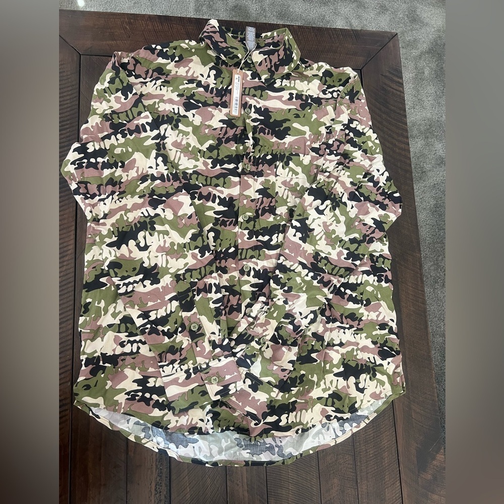 Skims Cover-Ups Long Sleeve Button Up Shirt - Picture 3 of 5